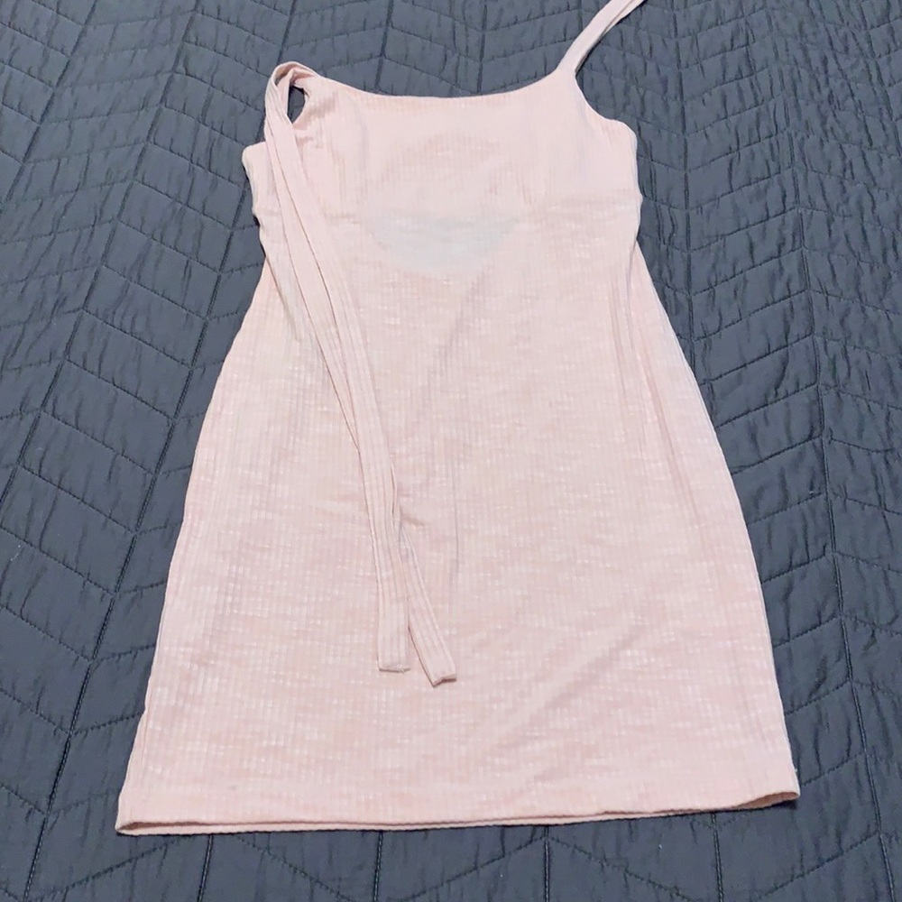 Like pink En Creme dress. Short in length